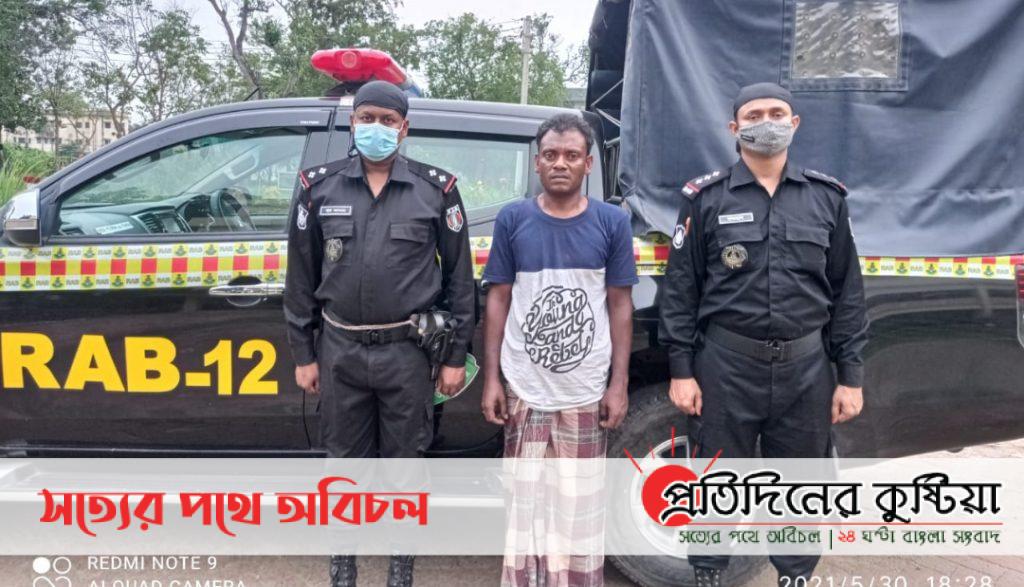 দৌলতপুরে র‌্যাবের- অভিযানে ইয়াবা ট্যাবেলট সহ আটক ০১