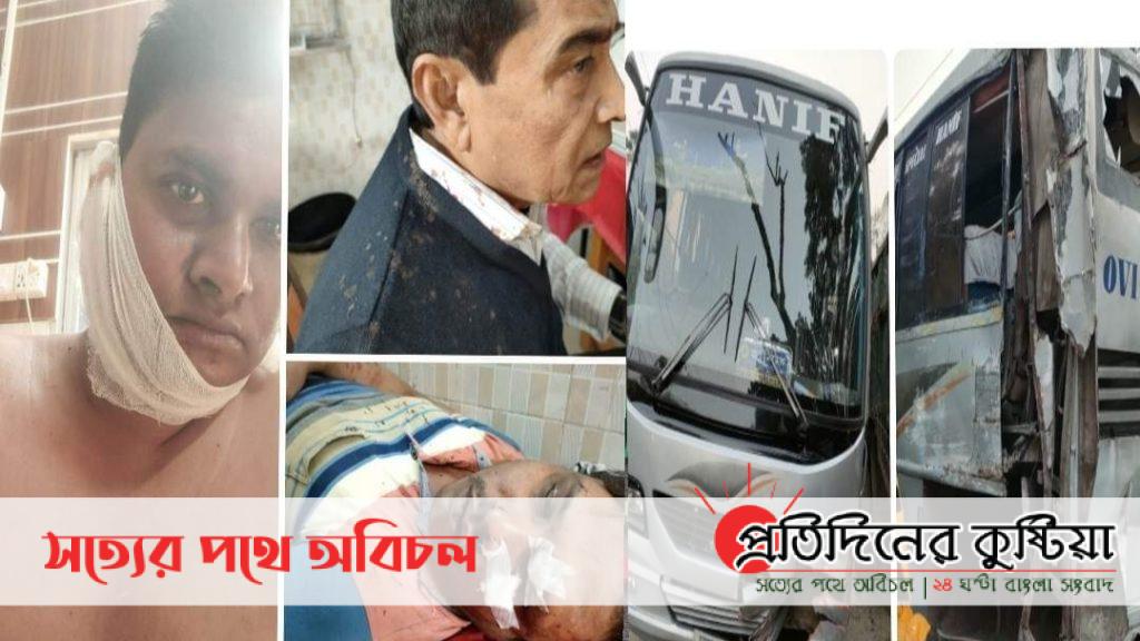আওয়ামী লীগের সম্মেলনে ঢাকায় যাওয়ার পথে সড়ক দুর্ঘটনা 