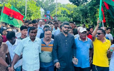 কুষ্টিয়ার দৌলতপুরে বিএনপি’র প্রতিষ্ঠাবার্ষিকীর বর্ণাঢ্য র‍্যালিতে দশ হাজারের অধিক নেতা কর্মী নিয়ে শরিফ উদ্দিন জুয়েল 